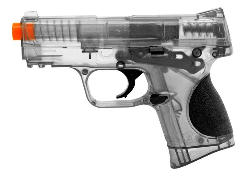 Smith & Wesson M&P9C Spring Airsoft Pistol 200 FPS Collectible Weapons - Tophatter Daily Deals
